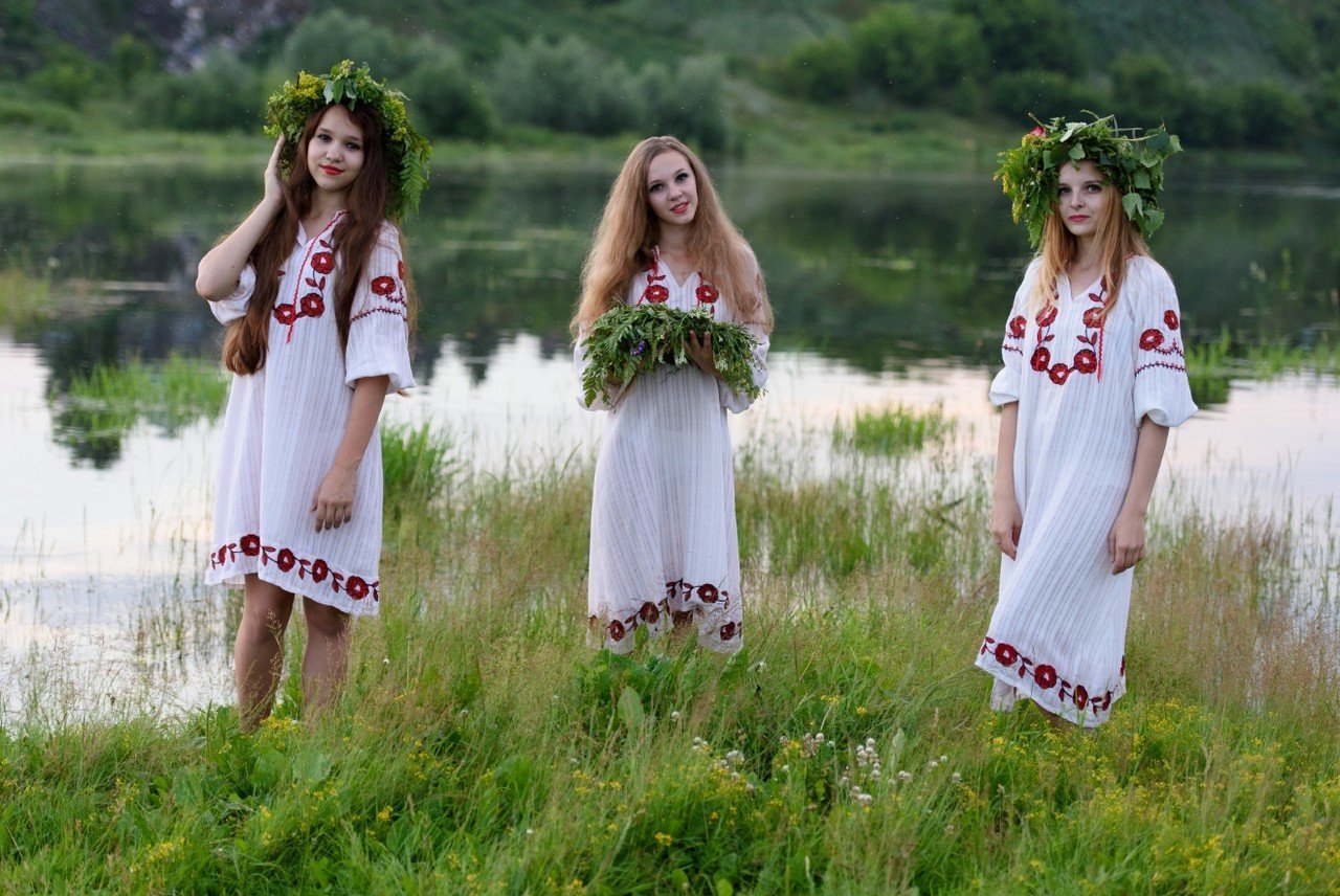 Slavic women in Punin